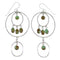 Authentic Sterling Silver Turquoise Hook Dangle Earrings RX56749
